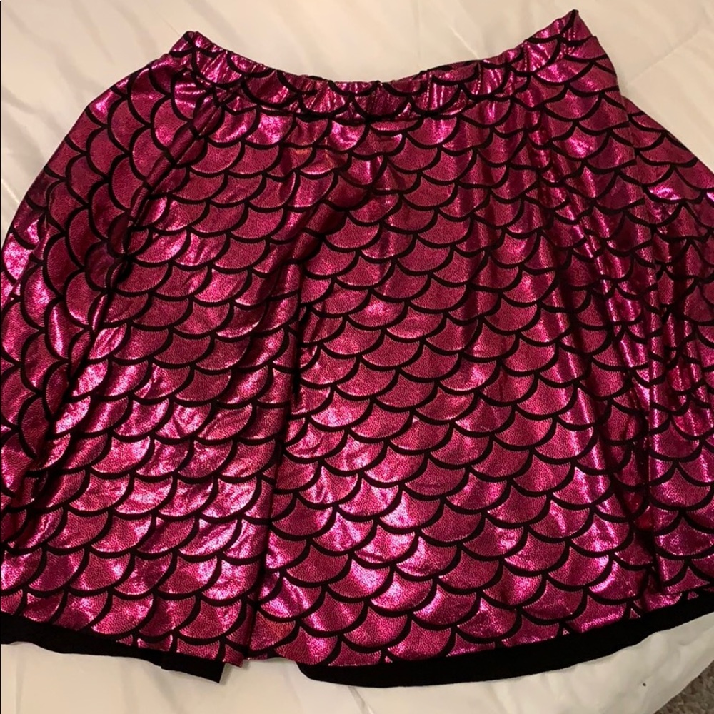 Pink mermaid skirt